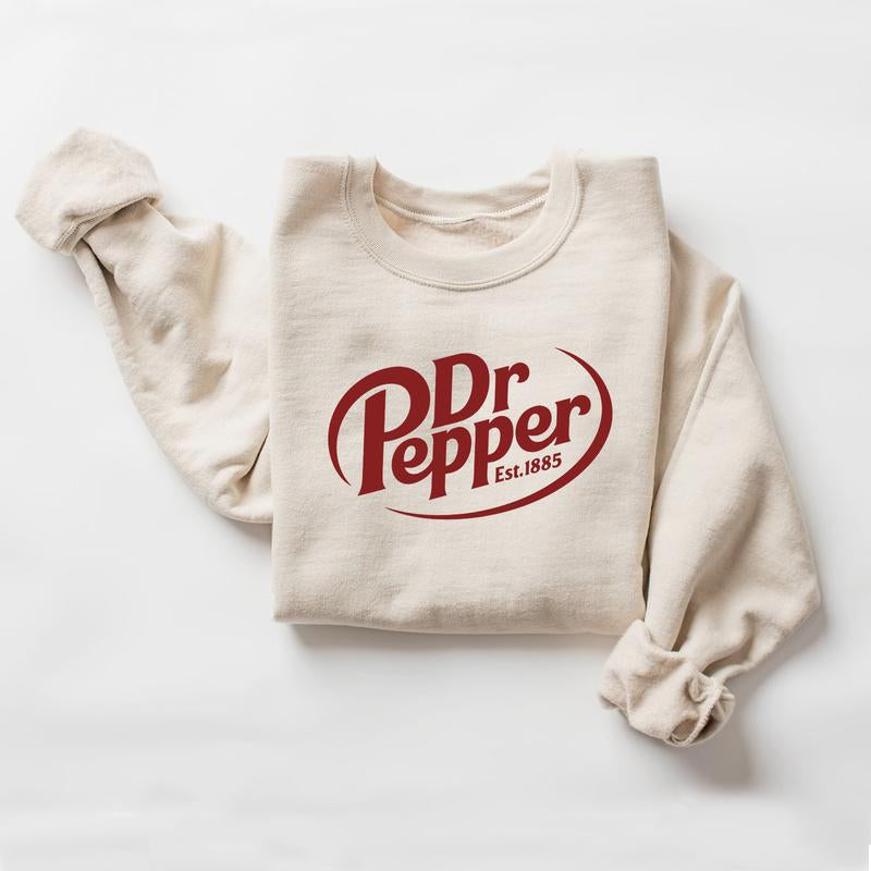 Vintage Soda Lover Sweatshirt - Graphic Pullover Crewneck