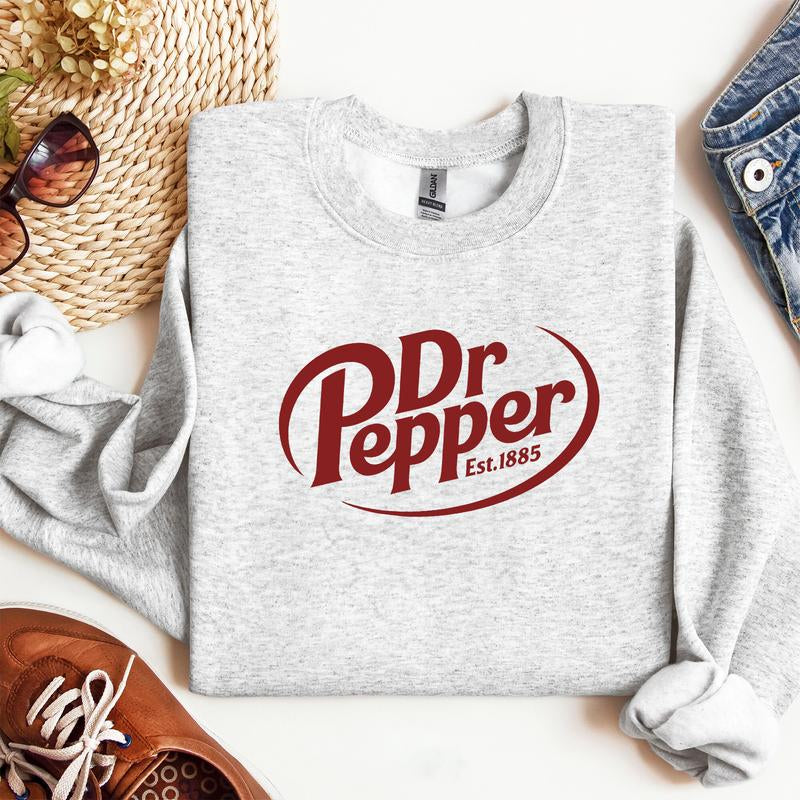Vintage Soda Lover Sweatshirt - Graphic Pullover Crewneck