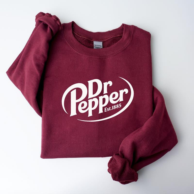 Vintage Soda Lover Sweatshirt - Graphic Pullover Crewneck