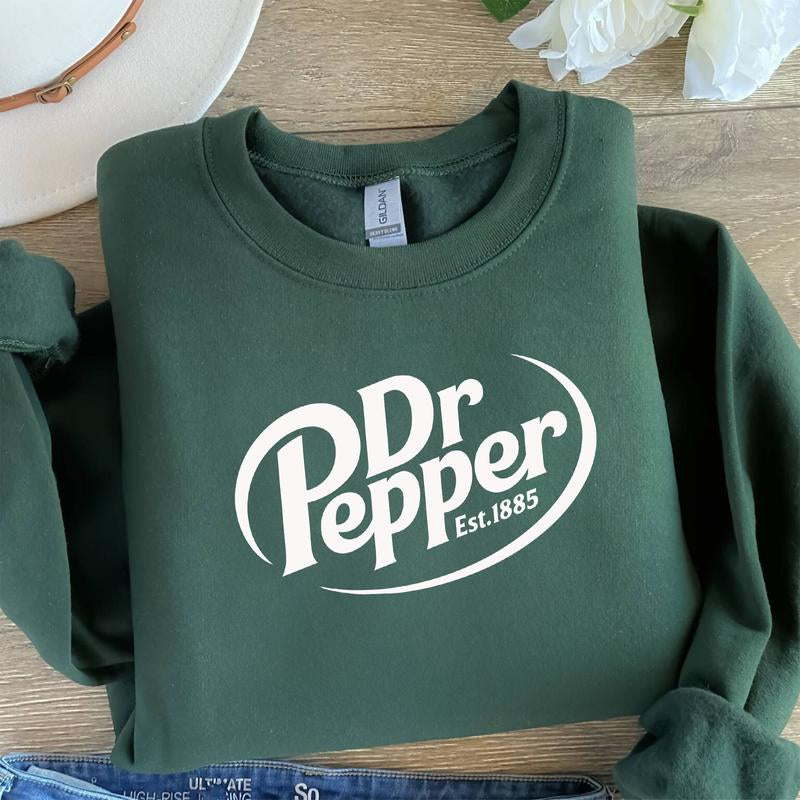 Vintage Soda Lover Sweatshirt - Graphic Pullover Crewneck